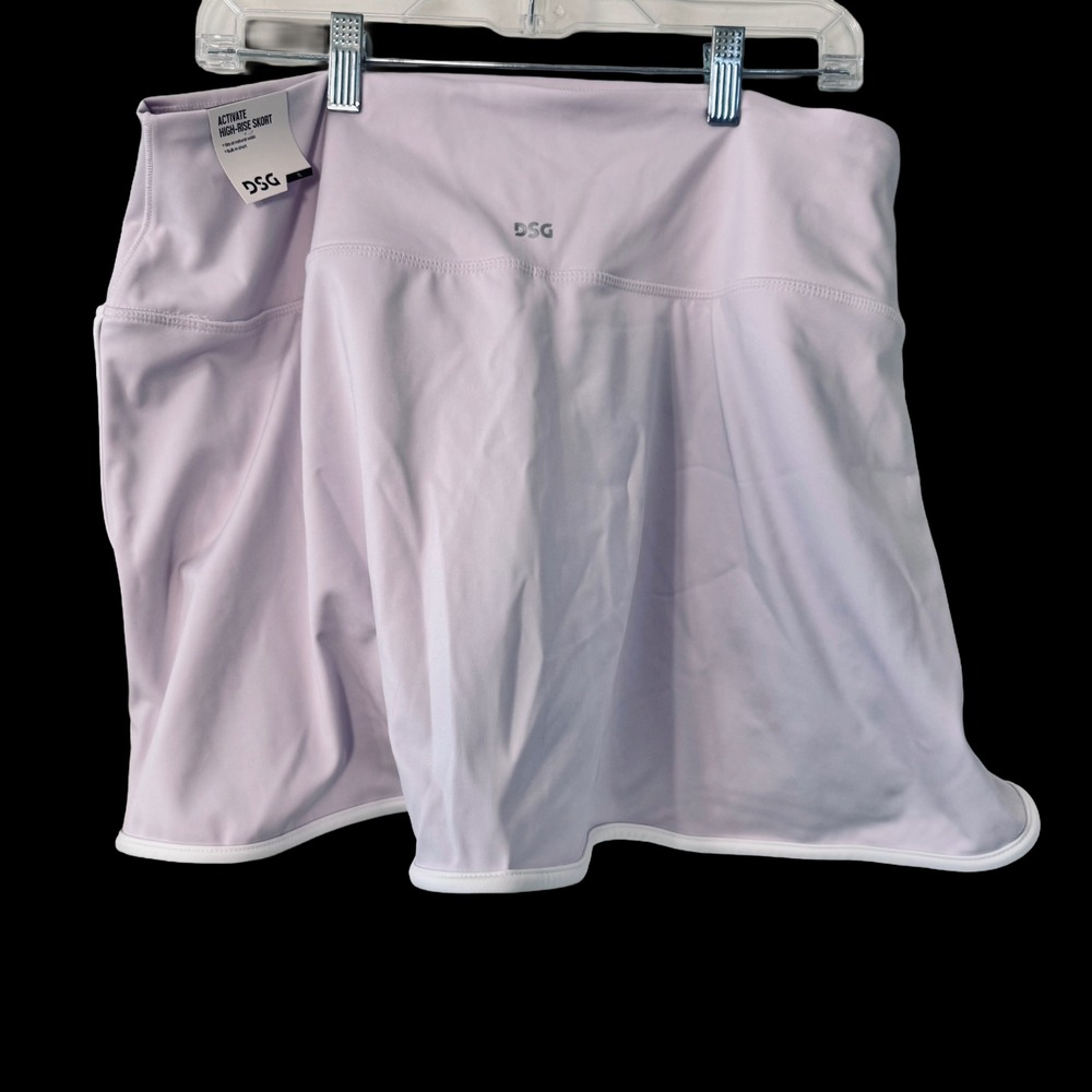 DSG Activate High Rise Skort Lavender Lilac Tennis Golf Athletic NWT Size XL